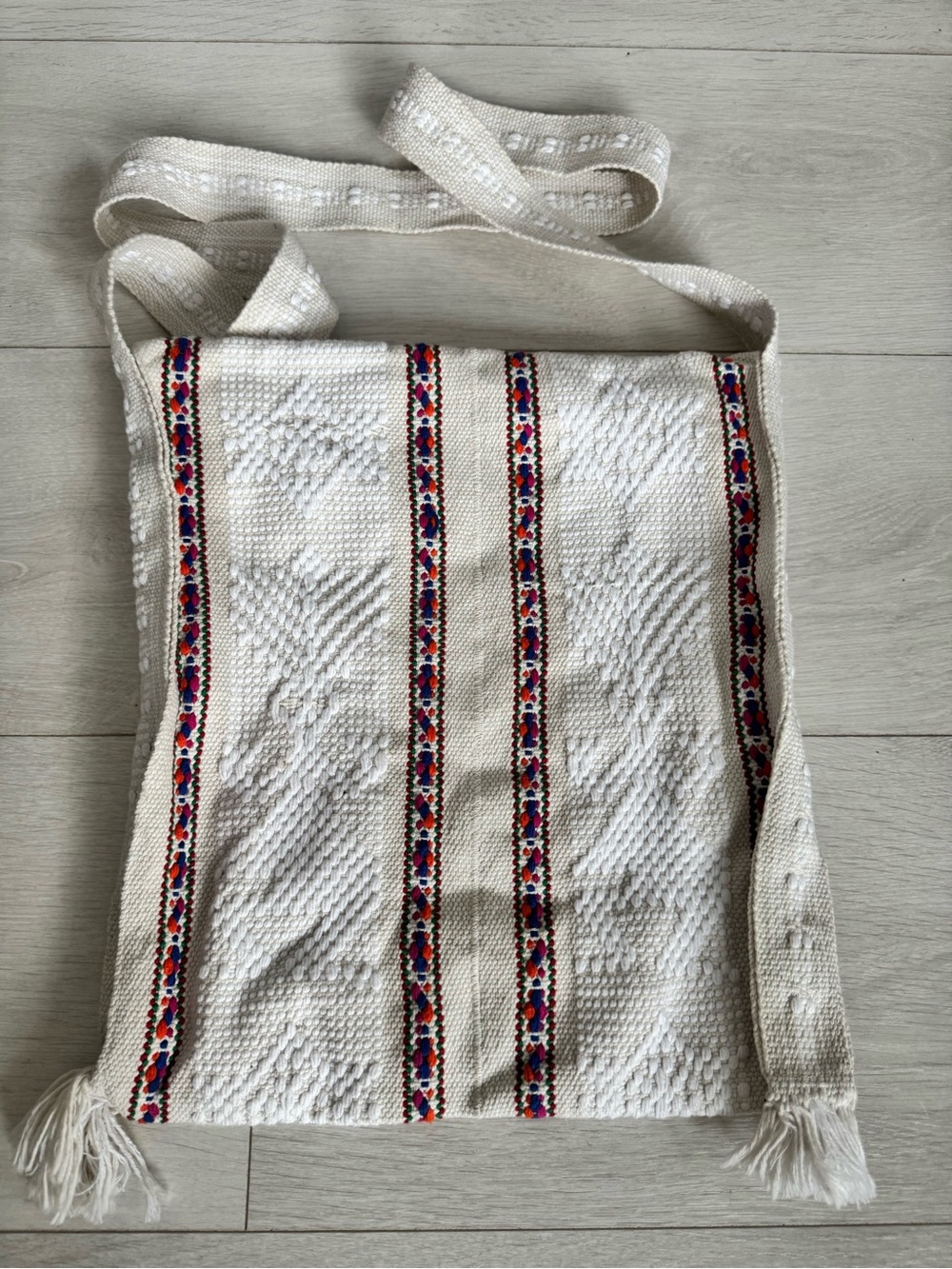 Mexican Boho Crossbody Purse Bag - Picture 4 of 5